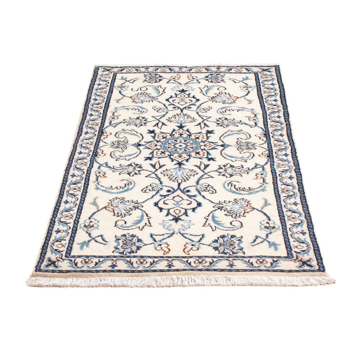 Perserteppich - Nain - 137 x 70 cm - creme