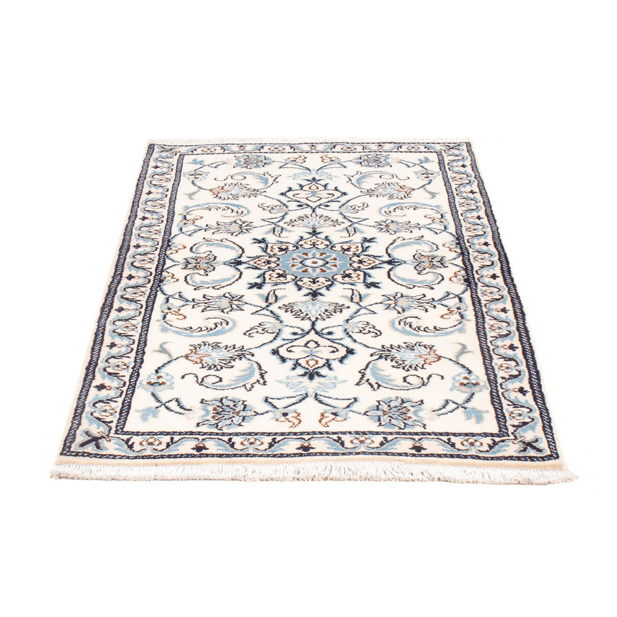 Perserteppich - Nain - 130 x 74 cm - creme