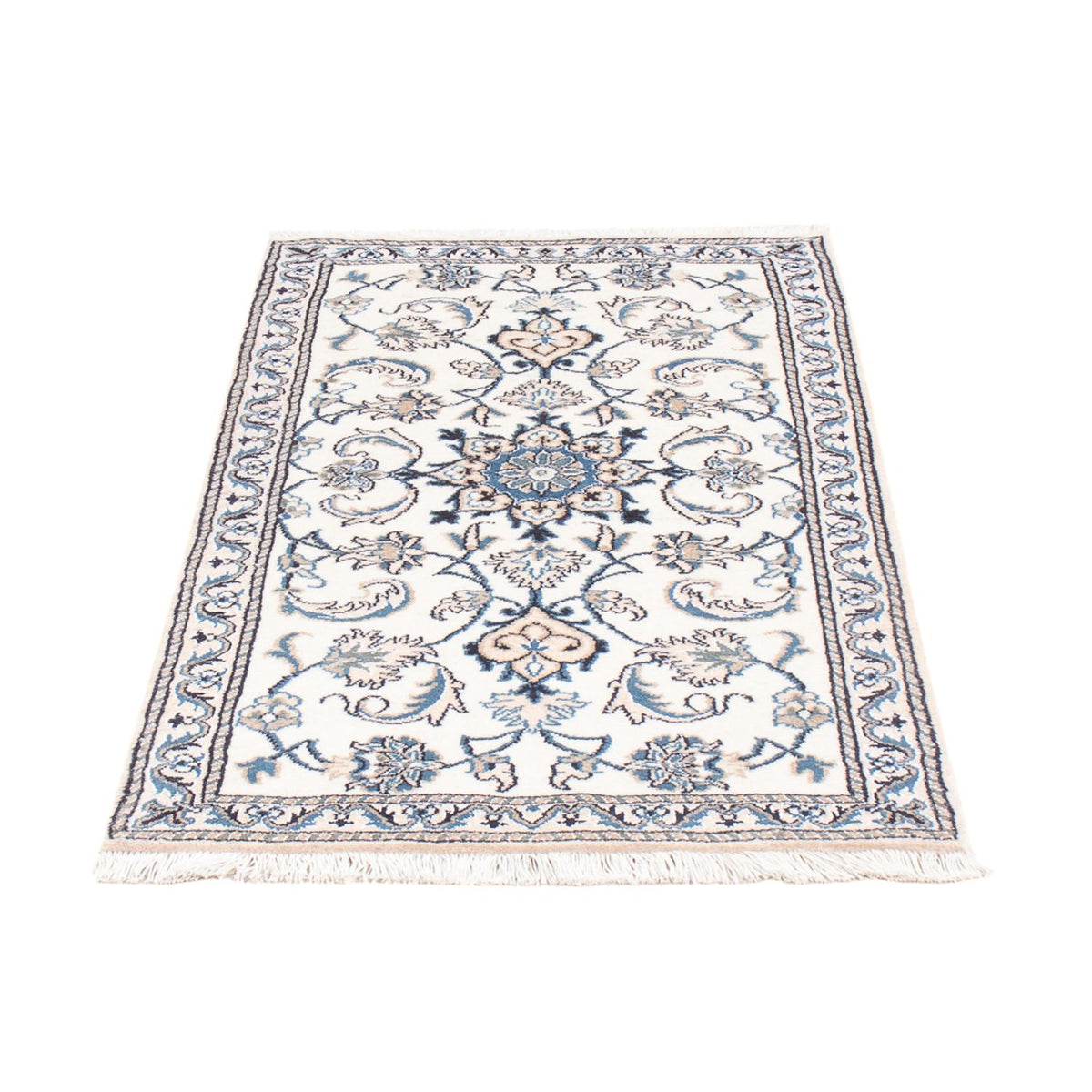 Perserteppich - Nain - 136 x 68 cm - creme