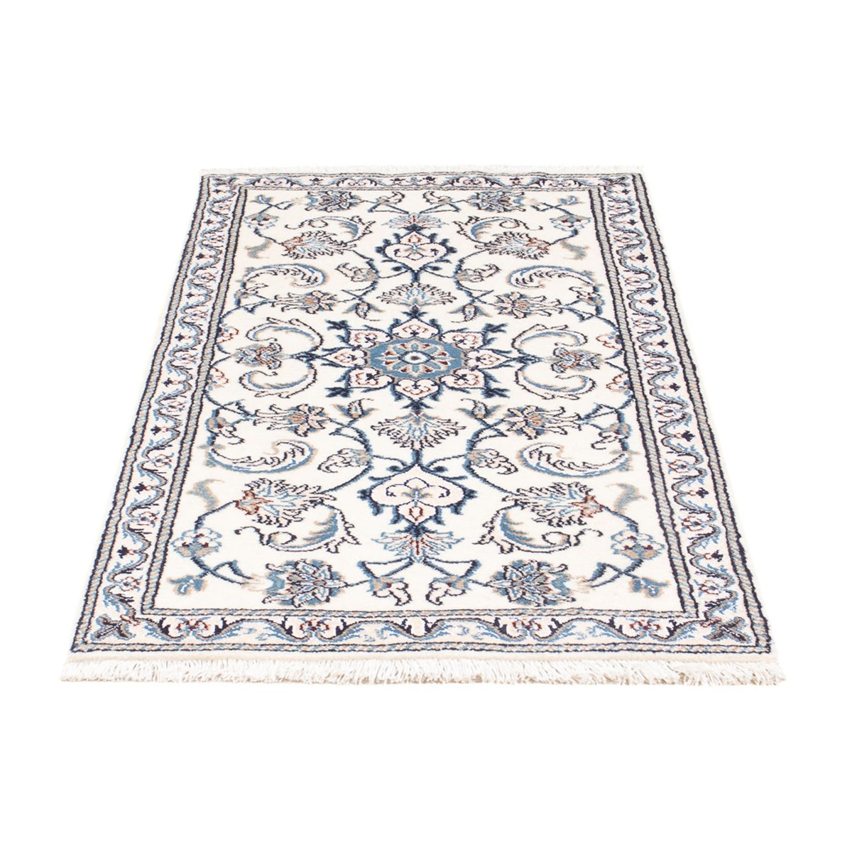 Perserteppich - Nain - 135 x 68 cm - creme