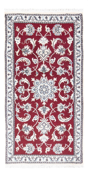 Perserteppich - Nain - 136 x 66 cm - rot