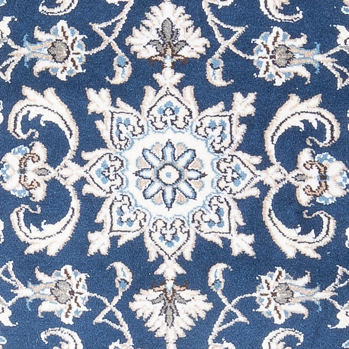 Perserteppich - Nain - 137 x 70 cm - blau