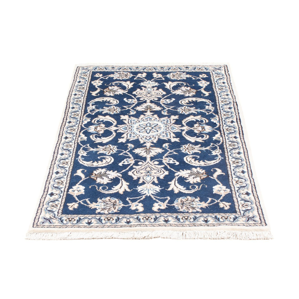 Perserteppich - Nain - 137 x 70 cm - blau