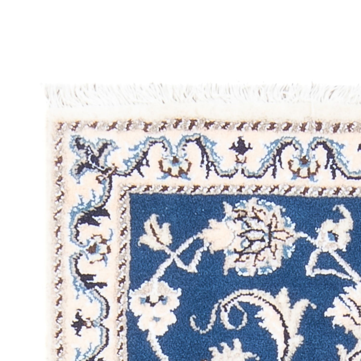 Perserteppich - Nain - 135 x 70 cm - blau