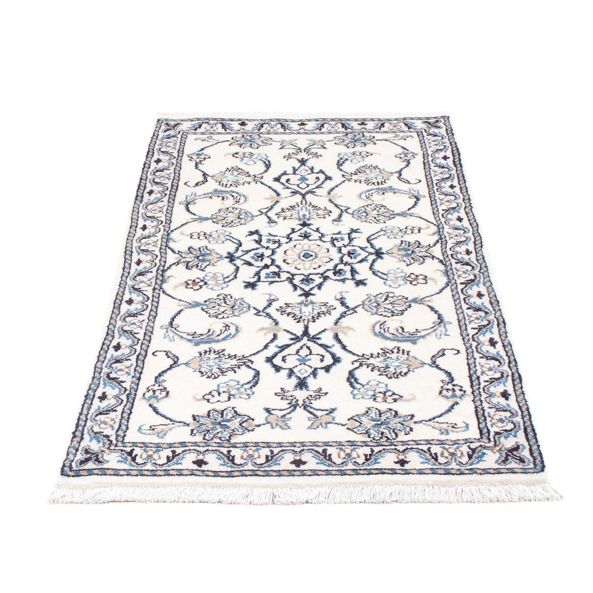 Perserteppich - Nain - 141 x 67 cm - creme