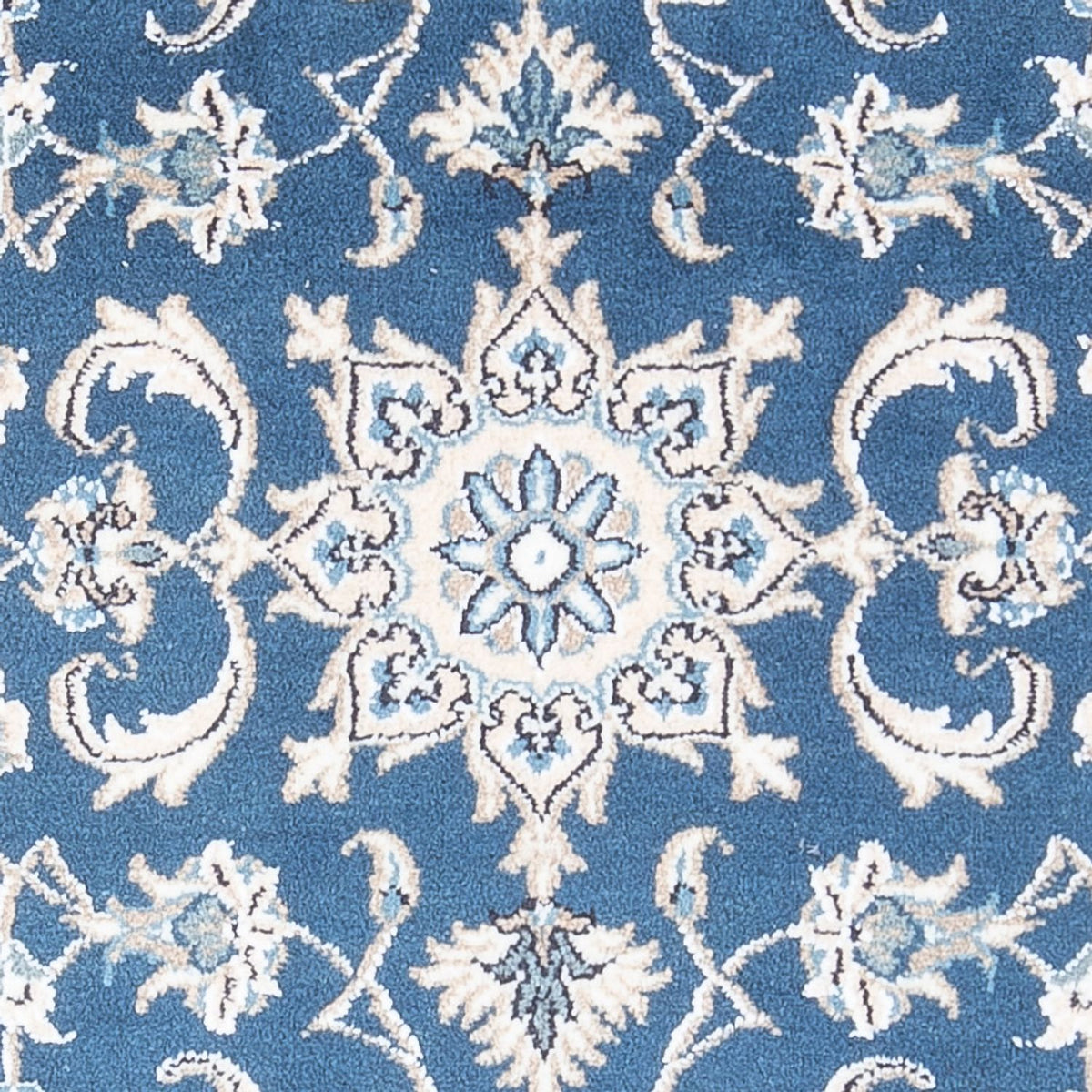 Perserteppich - Nain - 142 x 70 cm - blau