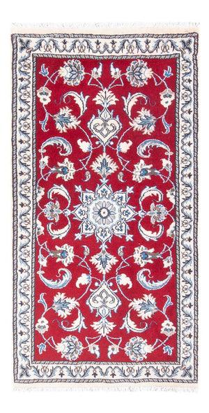 Perserteppich - Nain - 137 x 71 cm - rot