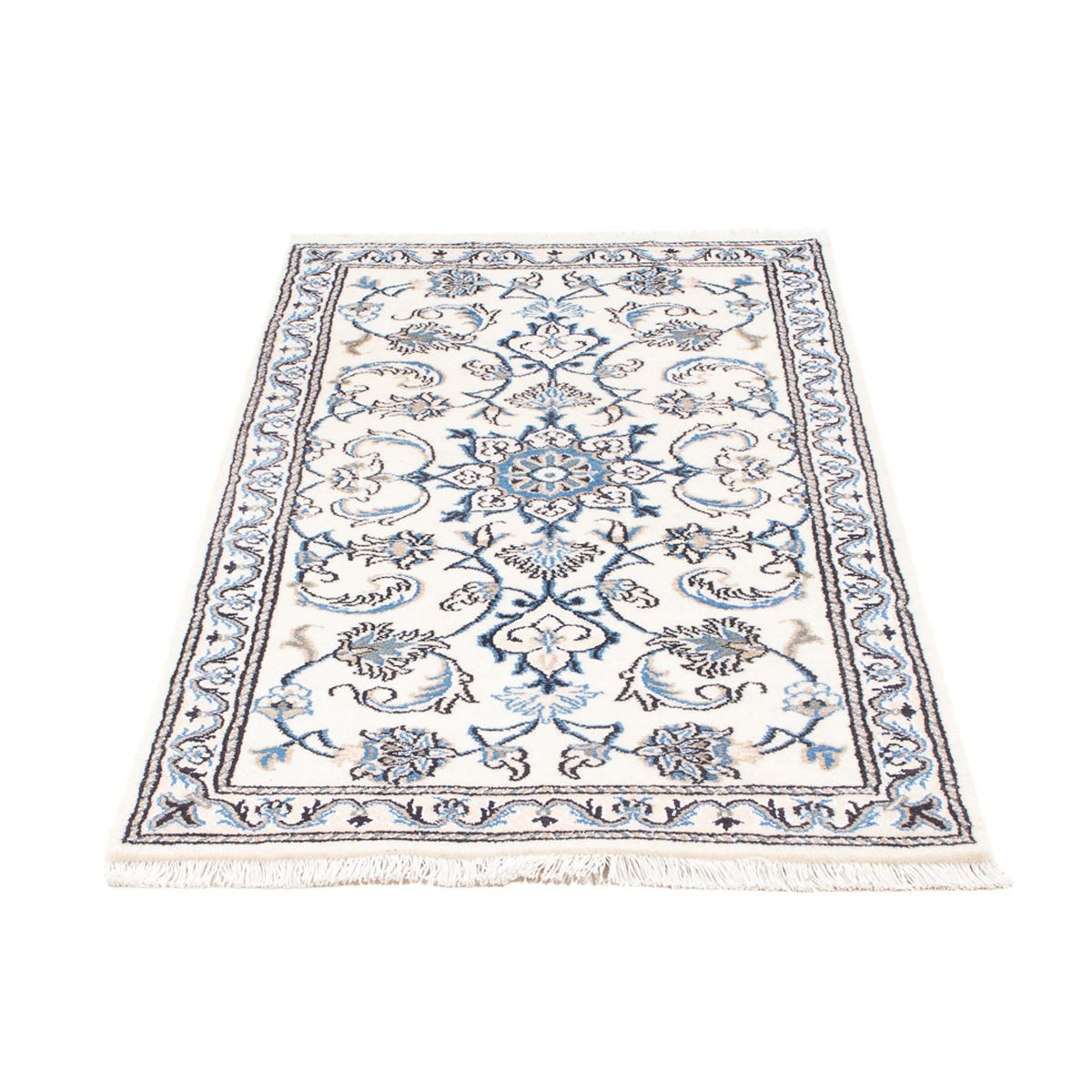 Perserteppich - Nain - 136 x 69 cm - creme