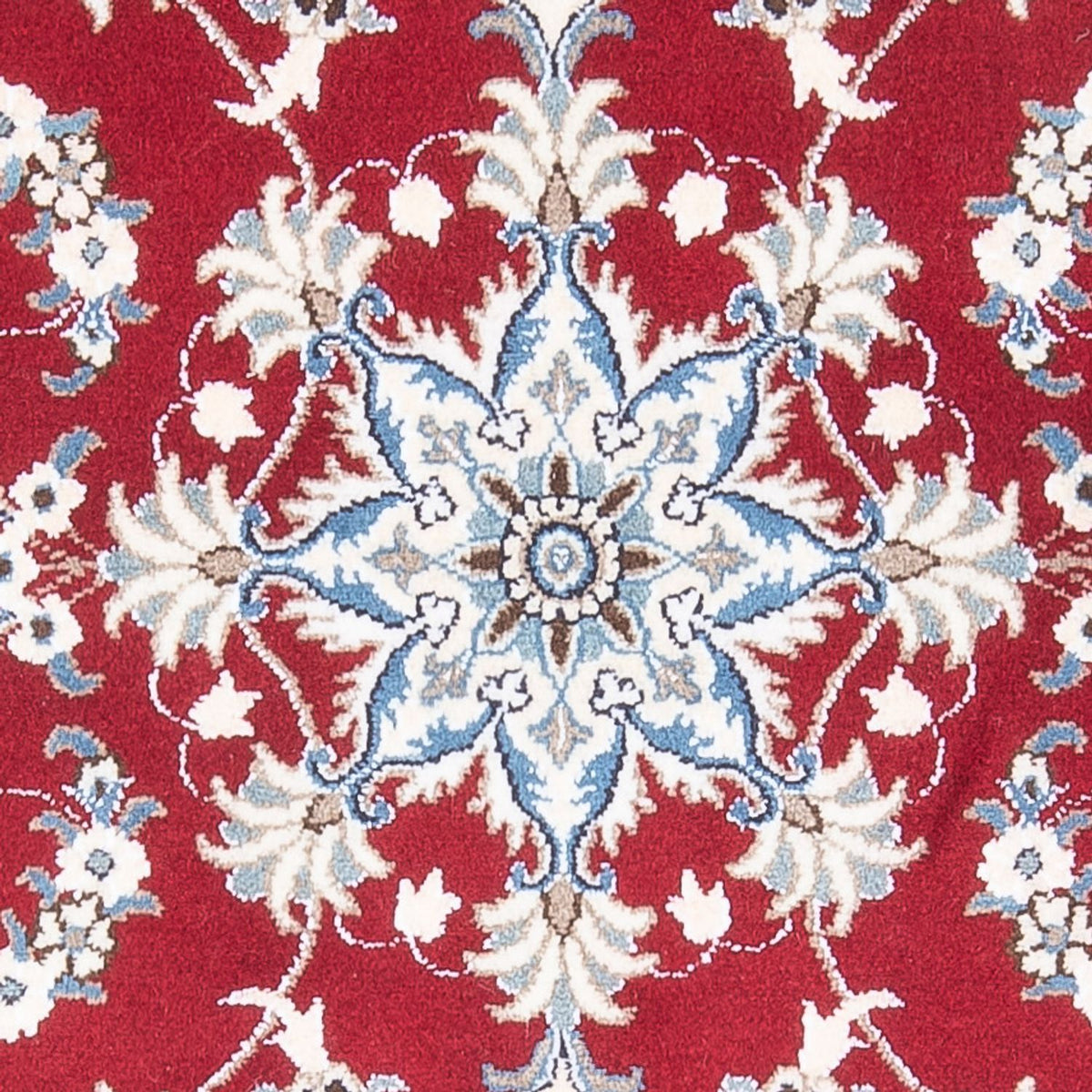 Perserteppich - Nain - 138 x 87 cm - rot