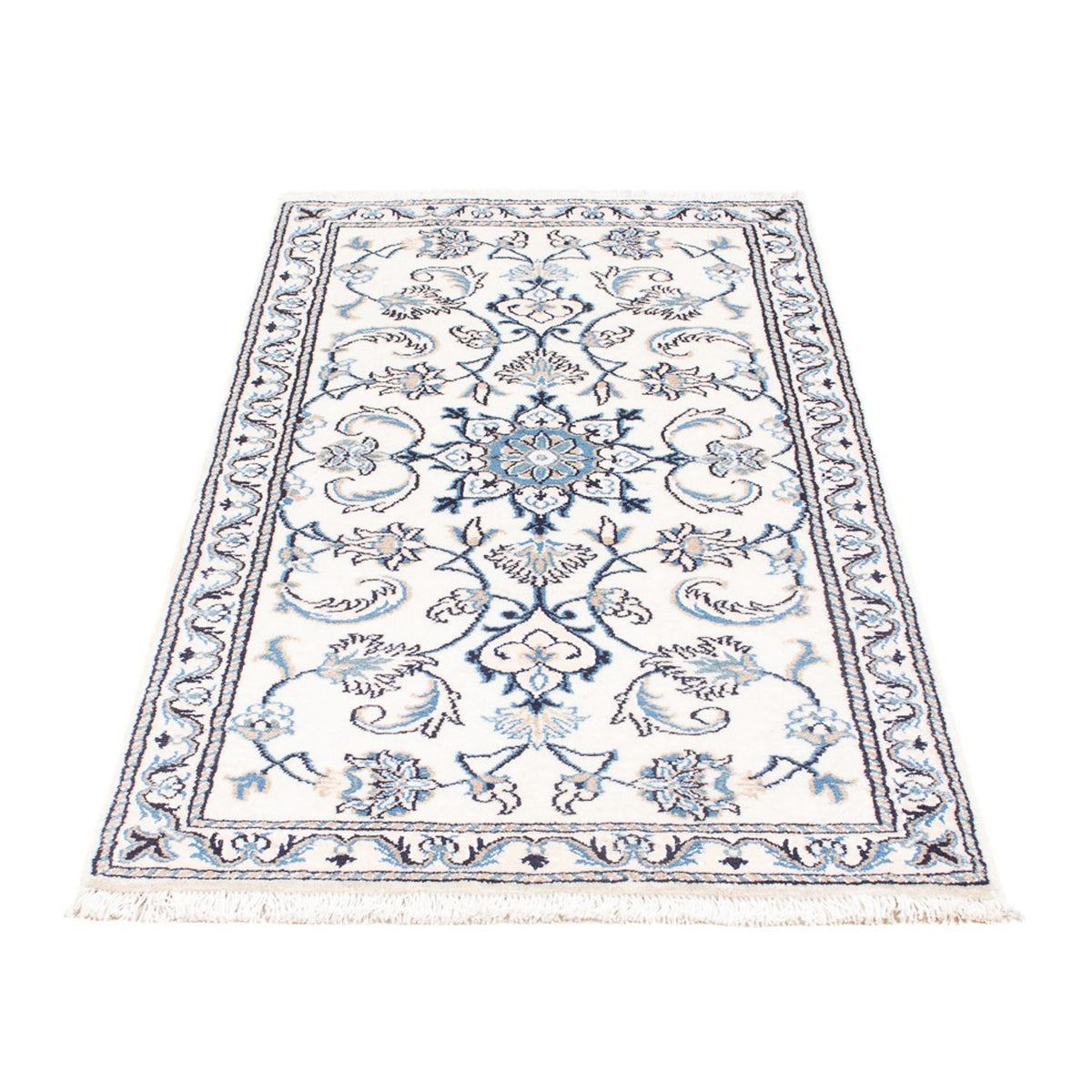 Perserteppich - Nain - 140 x 68 cm - creme