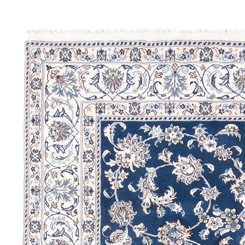 Perserteppich - Nain - 293 x 194 cm - dunkelblau