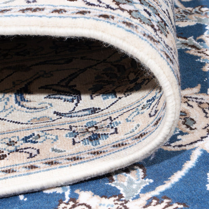 Perserteppich - Nain - 293 x 194 cm - dunkelblau