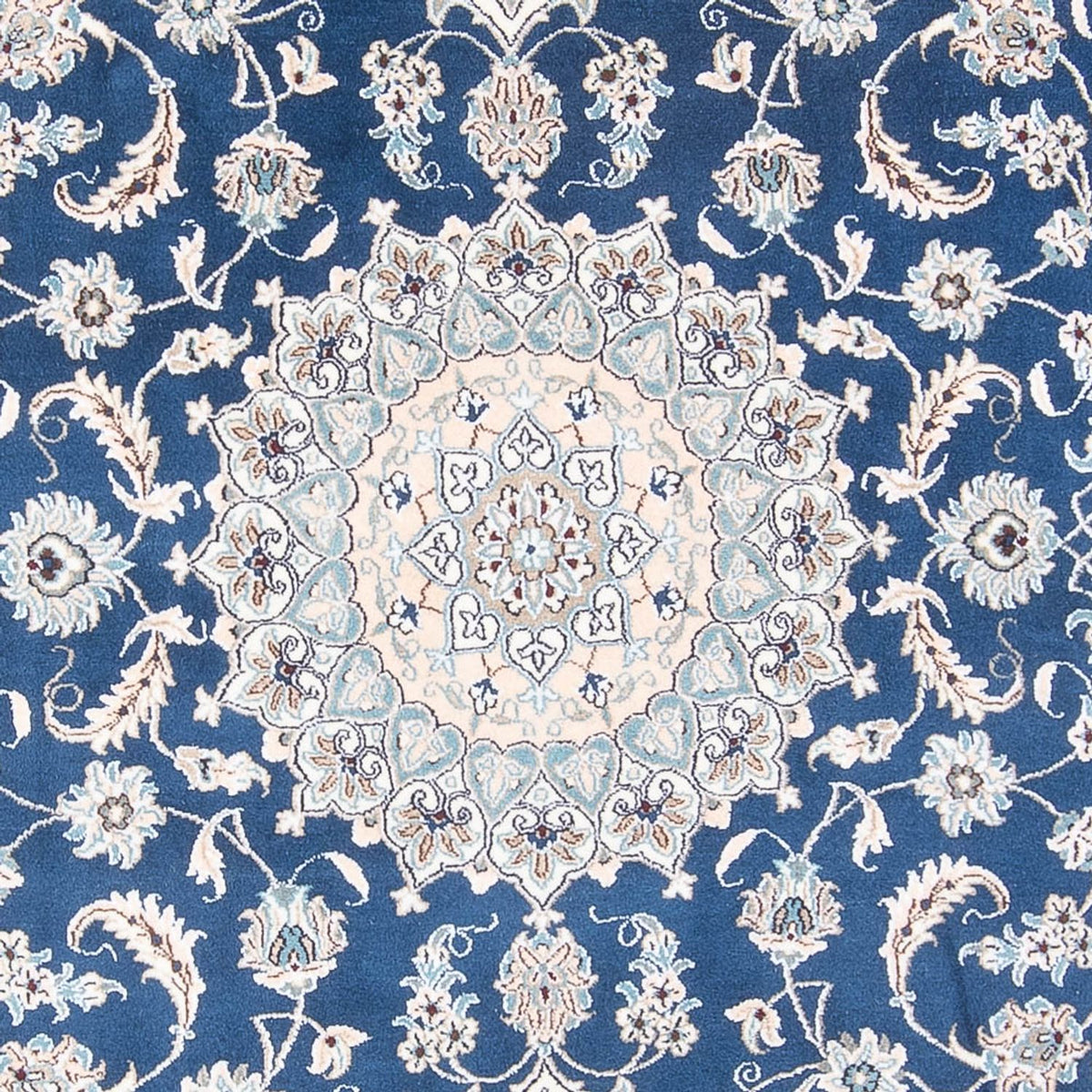 Perserteppich - Nain - 302 x 195 cm - blau