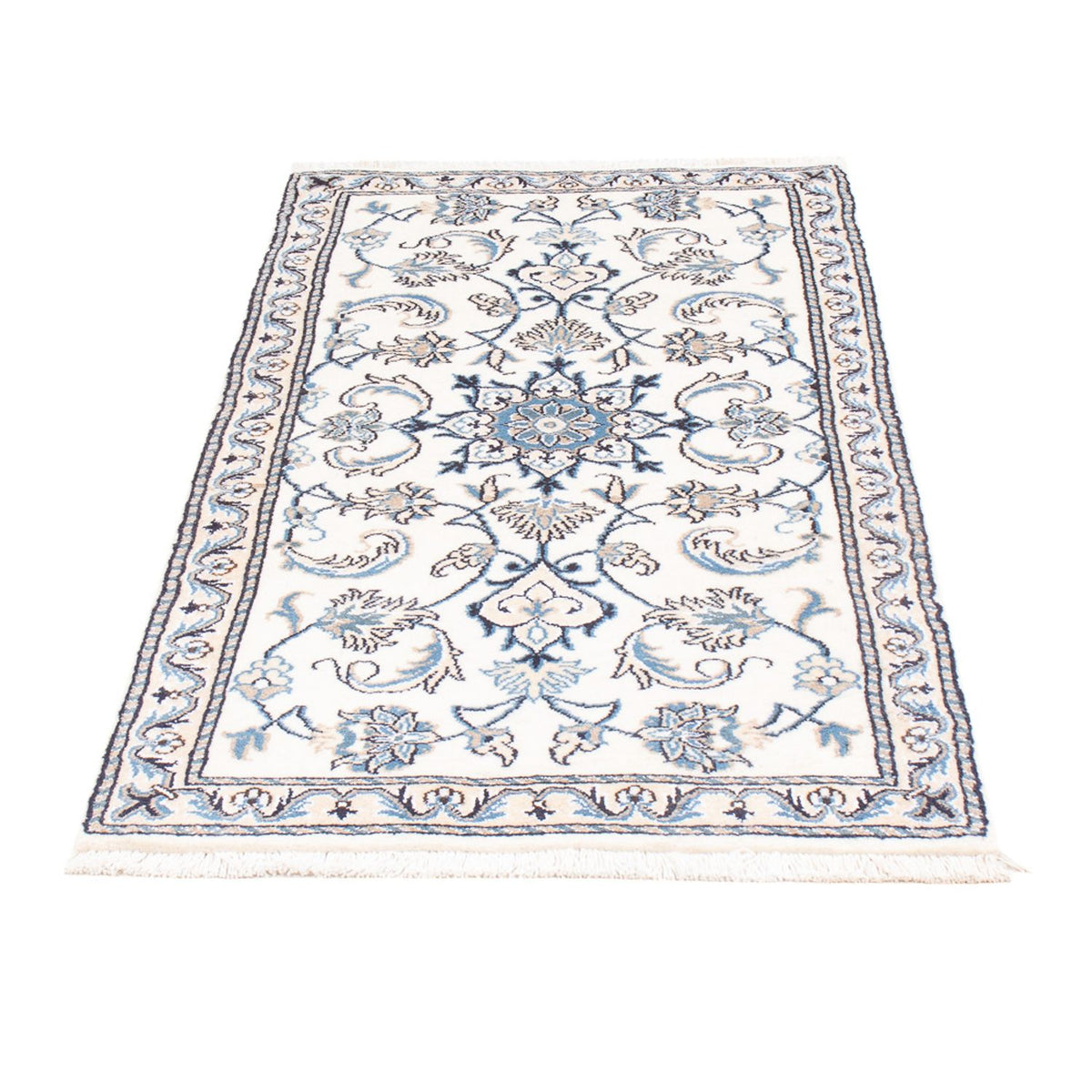 Perserteppich - Nain - 138 x 68 cm - creme
