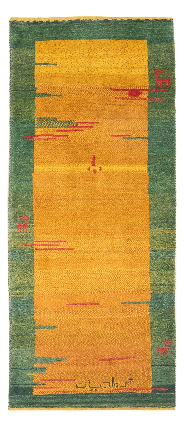 Läufer Gabbeh - Perser - 198 x 75 cm - mehrfarbig
