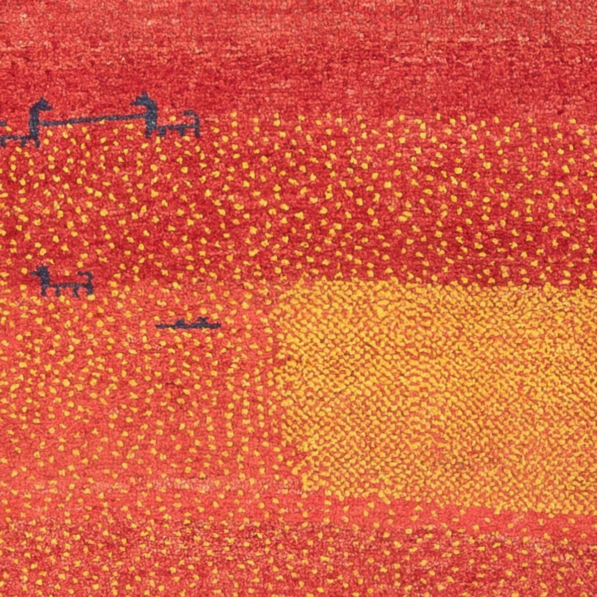 Läufer Gabbeh - Perser - 237 x 84 cm - mehrfarbig