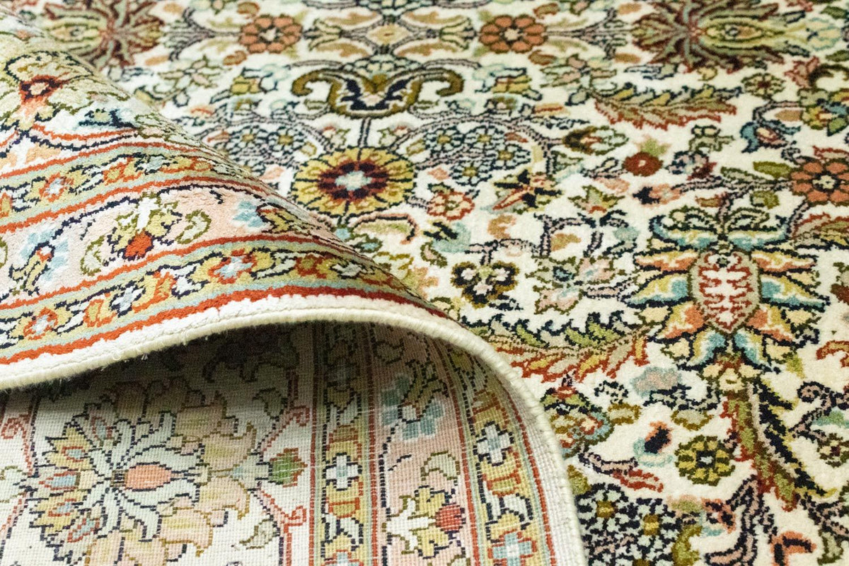 Seidenteppich - Kaschmir Seide 274 x 184 cm Teppich Wohnzimmer