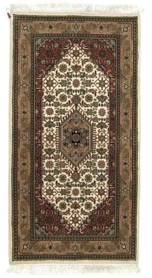 Orientteppich - Bidjar - Indus 141 x 74 cm - beige