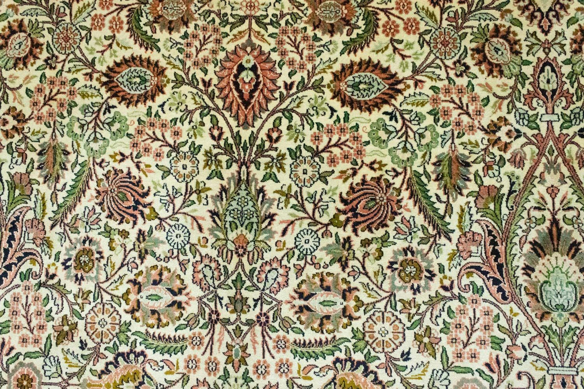 Seidenteppich - Kaschmir Seide 316 x 211 cm Wohnzimmer Teppich
