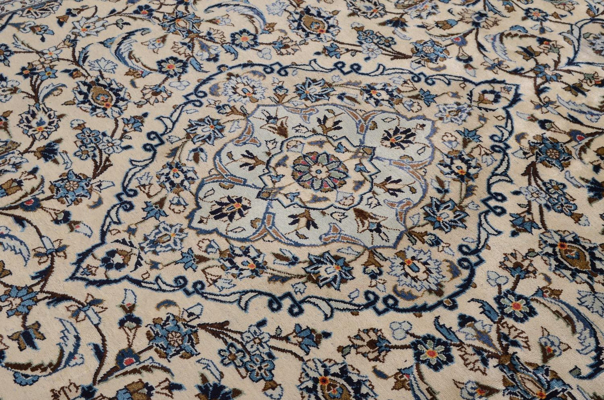 Perserteppich - Keshan 349 x 248 cm - beige