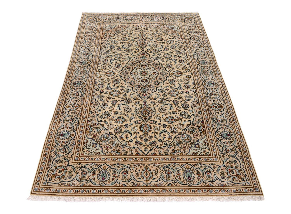 Perserteppich - Keshan 314 x 192 cm - beige