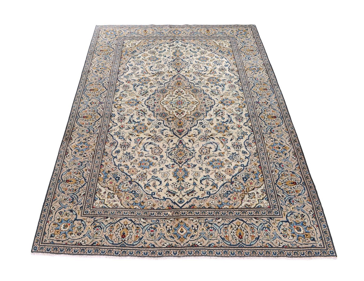 Perserteppich - Keshan 300 x 198 cm - beige