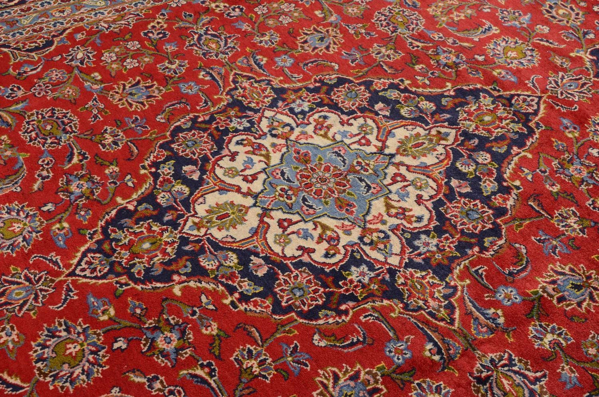 Perserteppich - Keshan 349 x 239 cm - rot