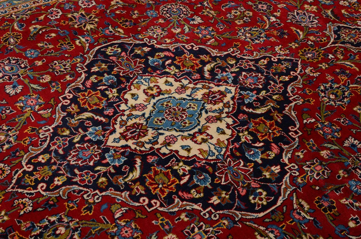 Perserteppich - Keshan 365 x 253 cm - rot