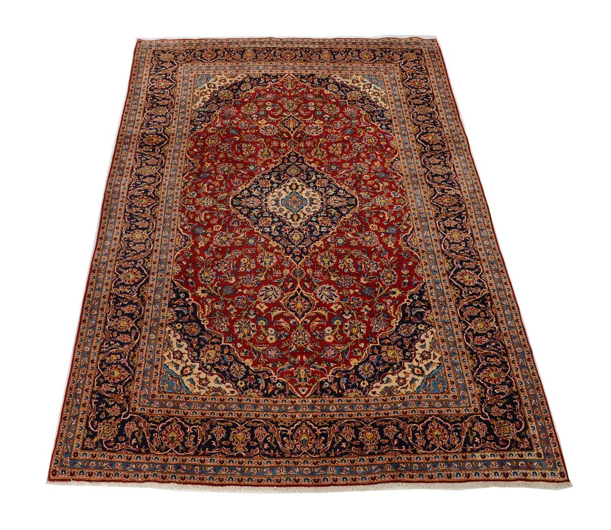 Perserteppich - Keshan 358 x 246 cm - rot