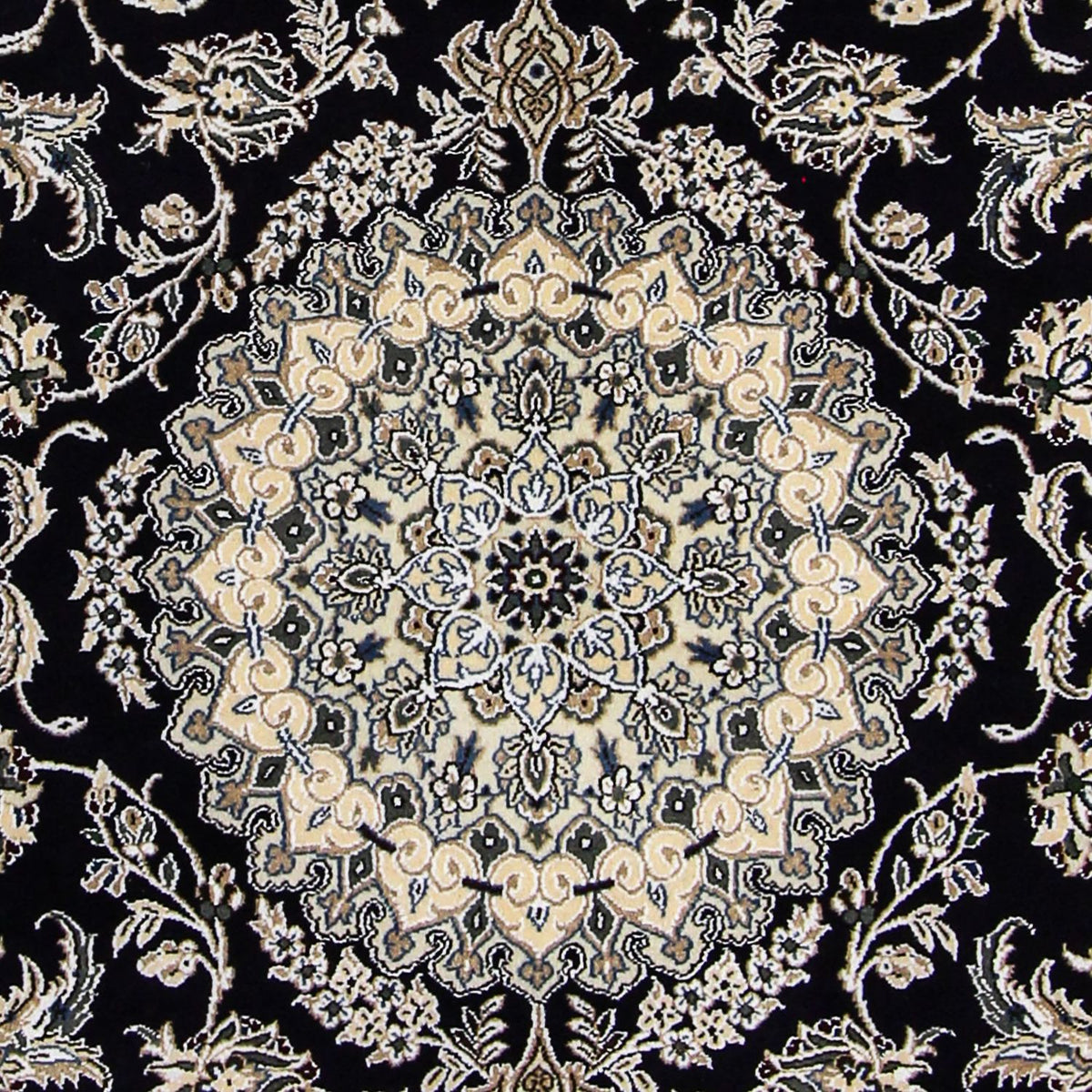 Perserteppich - Nain - Royal 246 x 154 cm Wohnzimmer Teppich