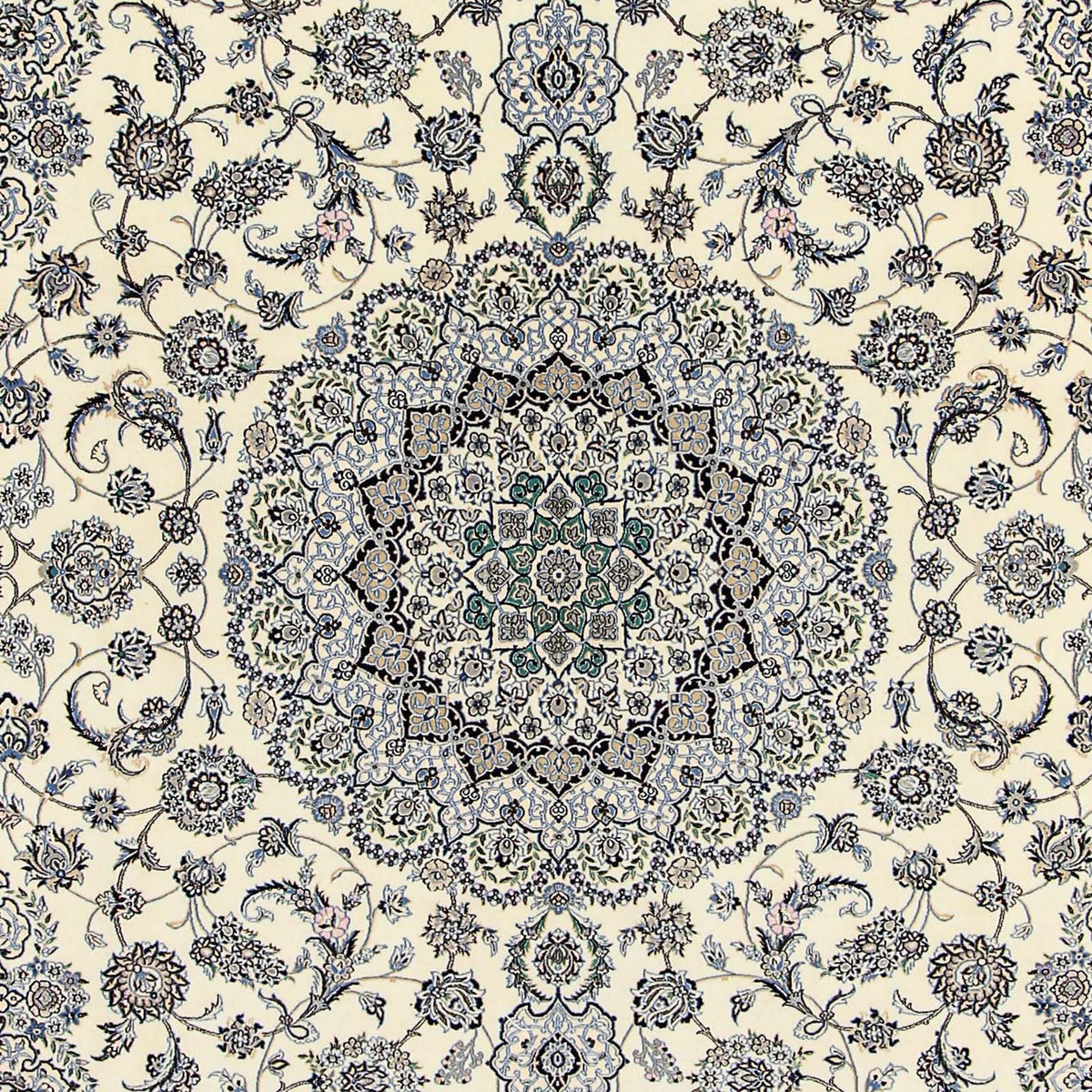Perserteppich - Nain - Premium 350 x 255 cm Teppich Wohnzimmer