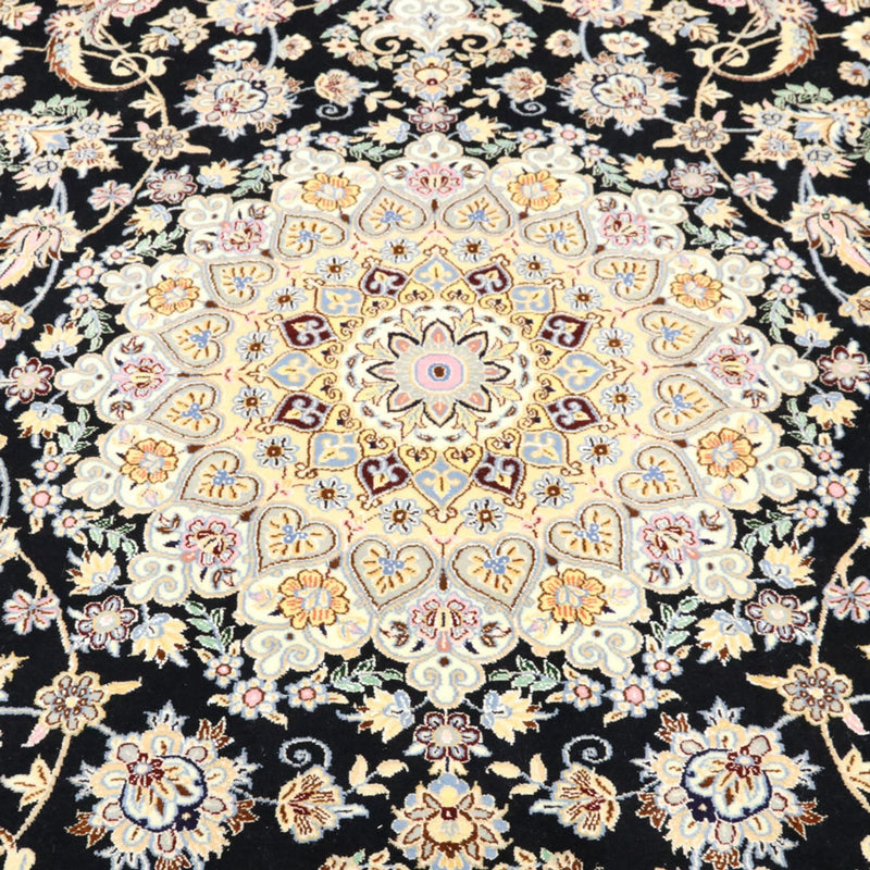 Perserteppich - Nain - Royal - 350 x 254 cm - dunkelblau