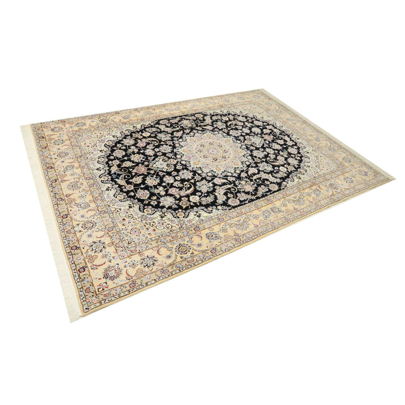 Perserteppich - Nain - Royal - 350 x 254 cm - dunkelblau