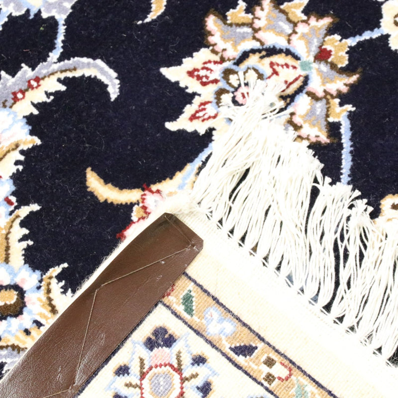 Perserteppich - Nain - Royal - 356 x 248 cm - dunkelblau