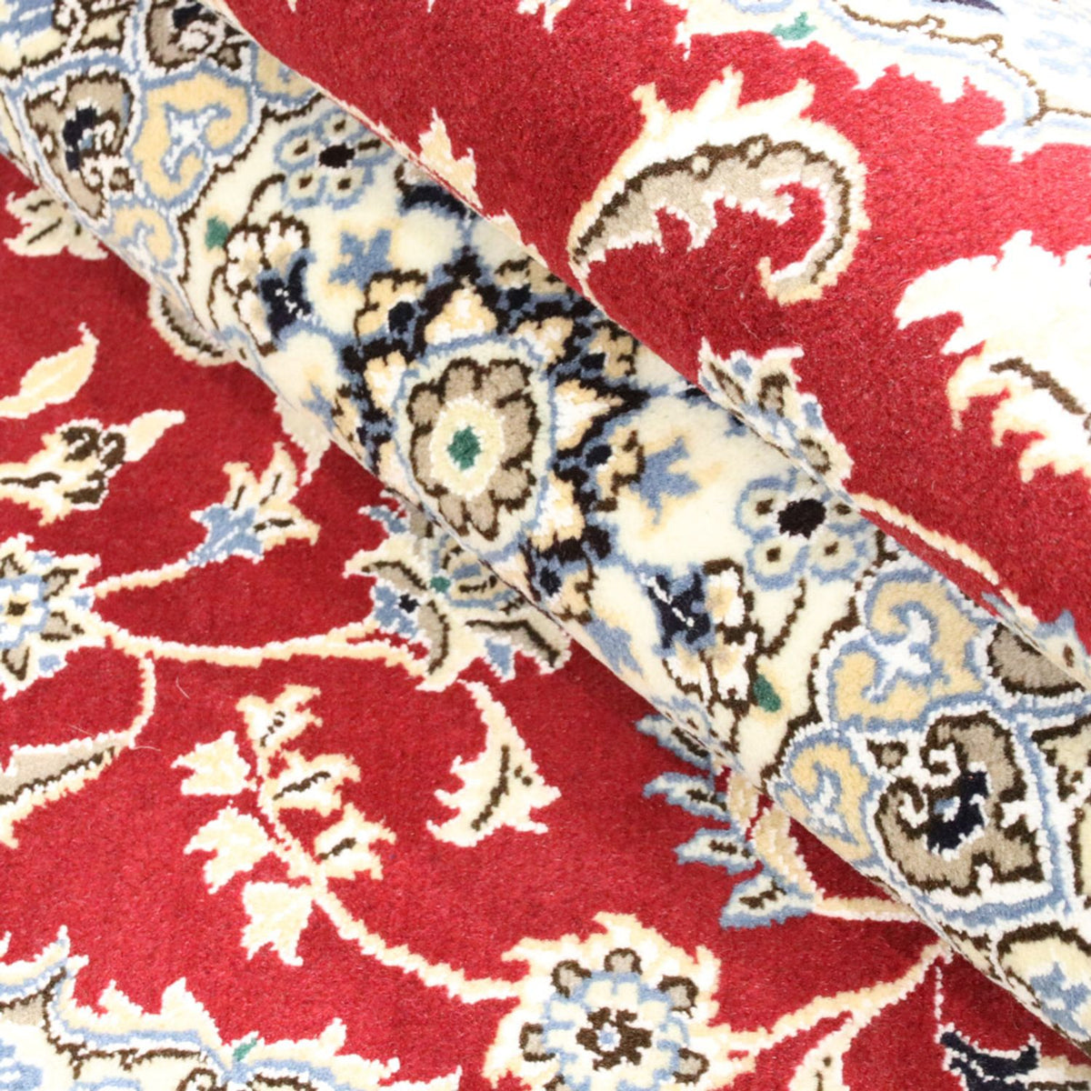 Perserteppich - Nain - Royal - 206 x 148 cm - rot