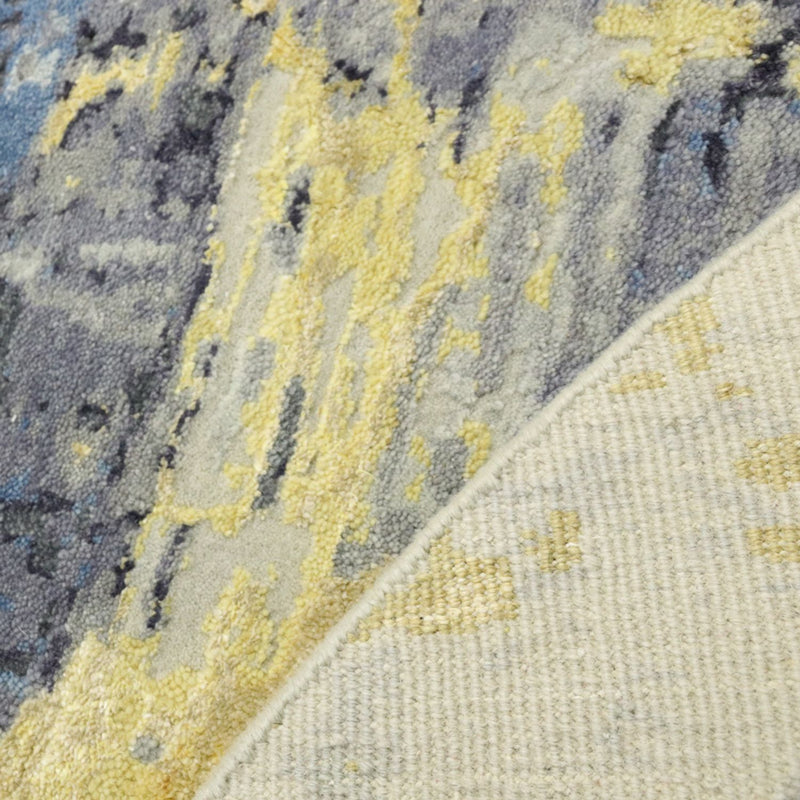 Designer Teppich rund  - 249 x 249 cm - mehrfarbig