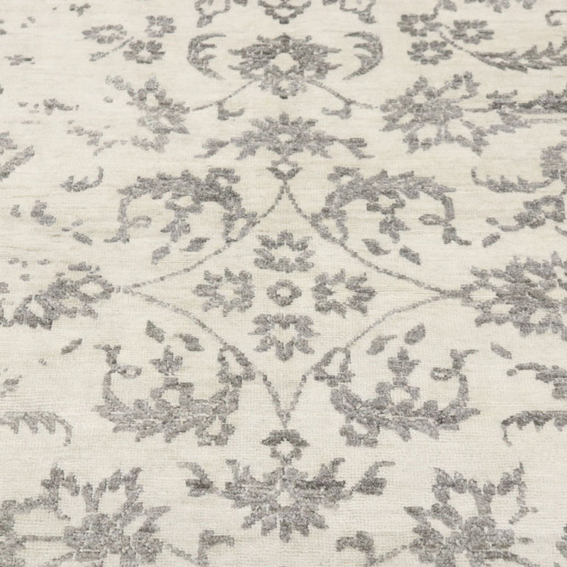 Designer Teppich - 204 x 148 cm - grau