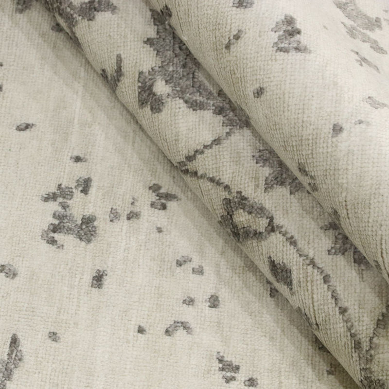 Designer Teppich - 204 x 148 cm - grau