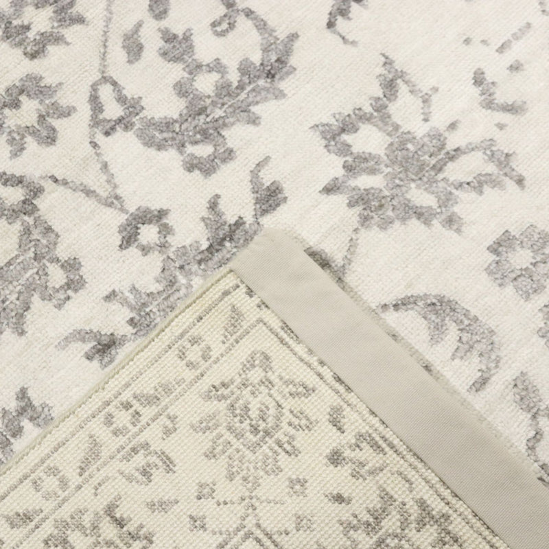 Designer Teppich - 204 x 148 cm - grau