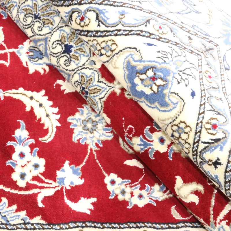 Perserteppich - Nain - 292 x 194 cm - rot