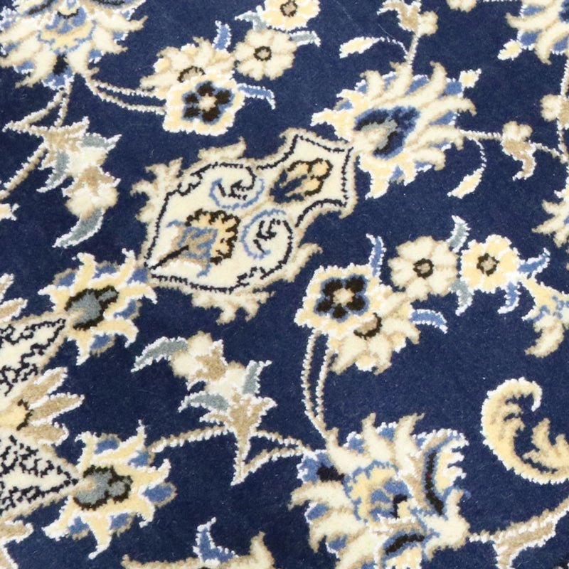 Läufer Perser - Nain - 387 x 77 cm - dunkelblau