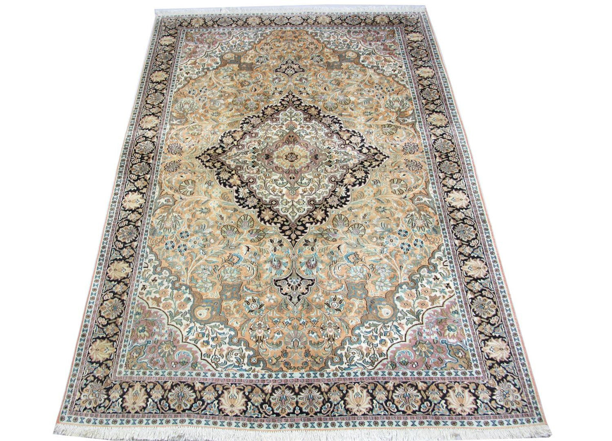 Seidenteppich - Kaschmir Seide 290 x 185 cm Wohnzimmer Teppich