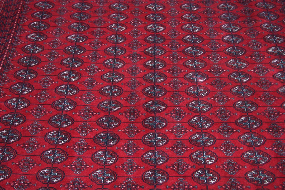 Afghan Teppich - Buchara 338 x 258 cm - rot