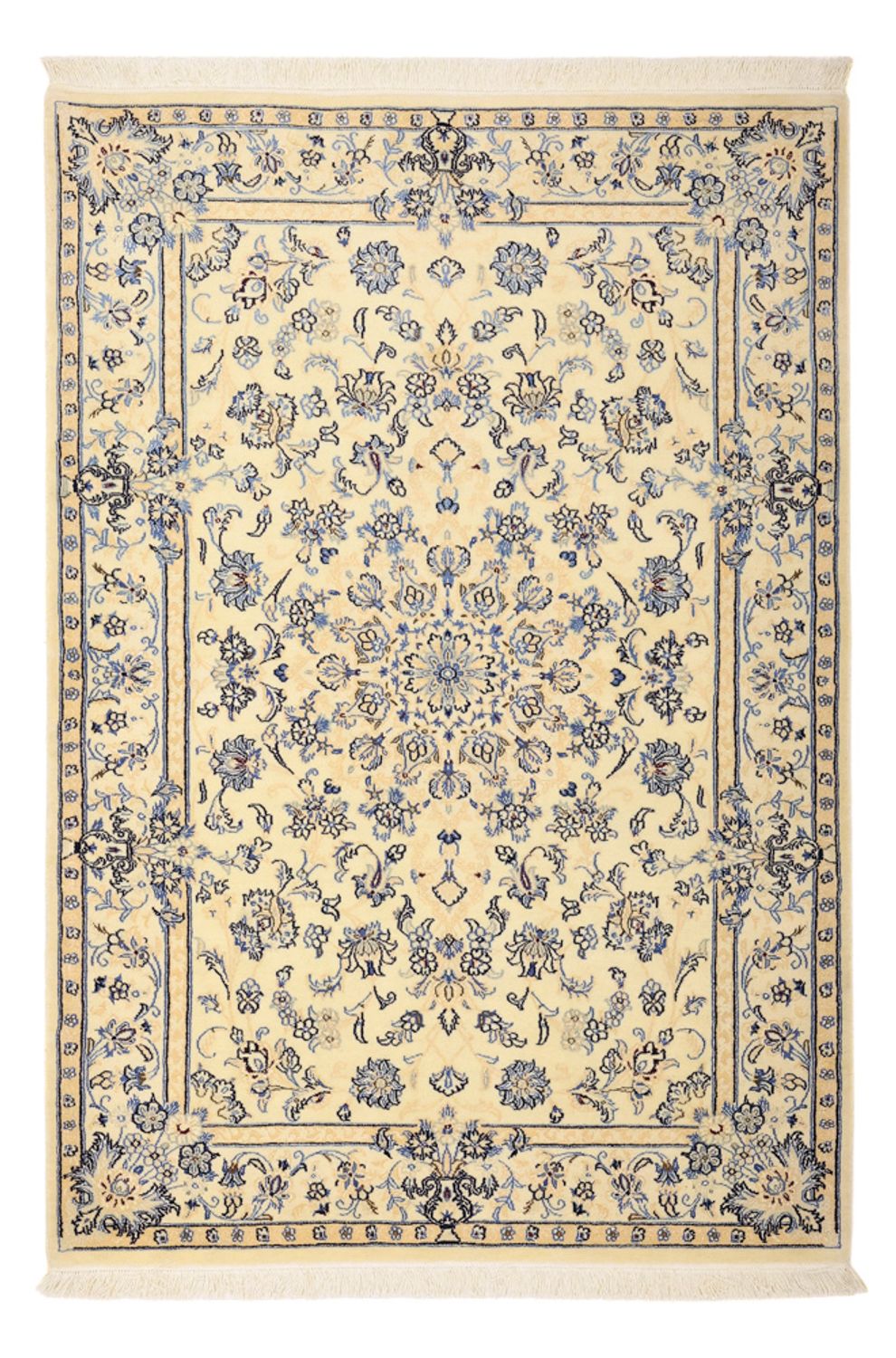 Perserteppich - Nain - Royal - Royal - 156 x 105 cm - beige