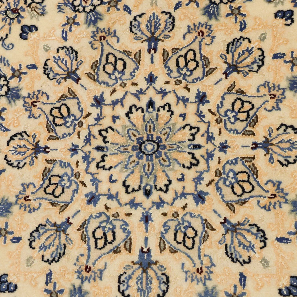Perserteppich - Nain - Royal - Royal - 156 x 105 cm - beige