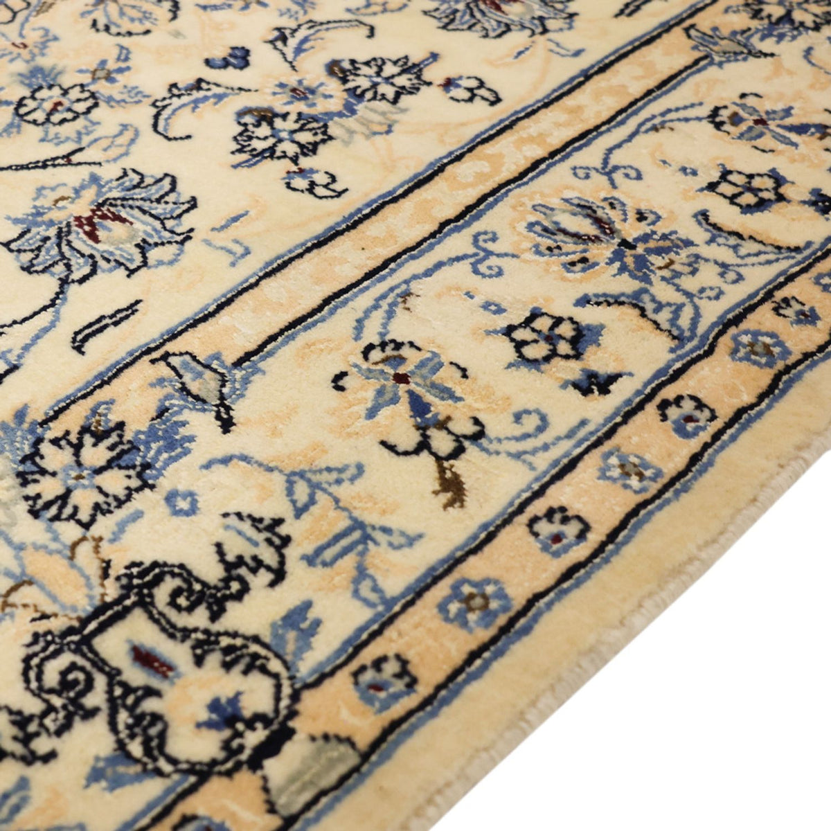 Perserteppich - Nain - Royal - Royal - 156 x 105 cm - beige