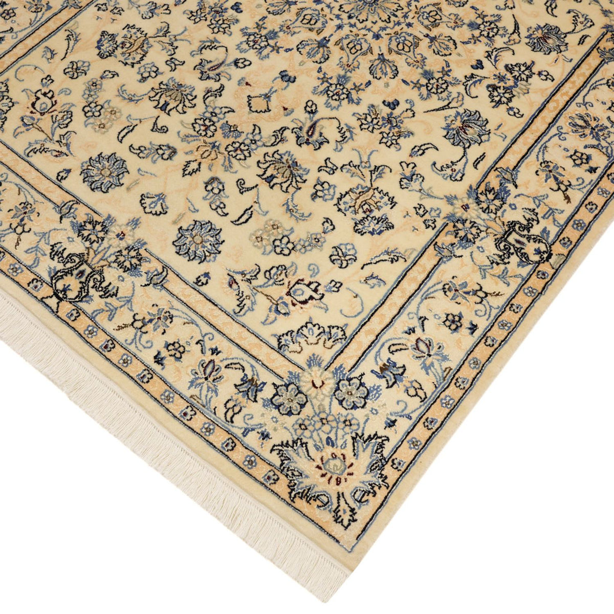 Perserteppich - Nain - Royal - Royal - 156 x 105 cm - beige