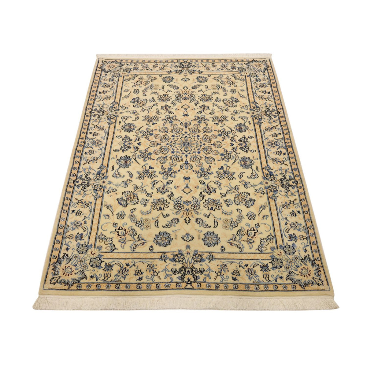 Perserteppich - Nain - Royal - Royal - 156 x 105 cm - beige