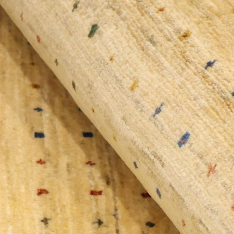 Gabbeh Teppich - Kaschkuli Perser - 174 x 115 cm - hellbeige