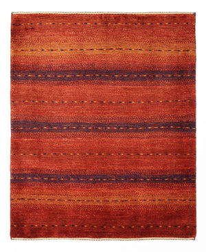 Gabbeh Teppich - Kaschkuli Perser - 117 x 96 cm - mehrfarbig